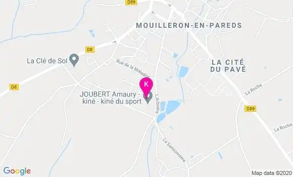 Localisation Amaury Joubert
