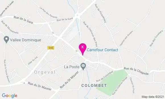 Localisation Jean Michel Sauvaget