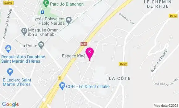 Localisation Sylvain Fonte