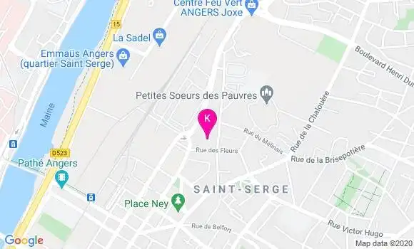 Localisation Thibault Prosper