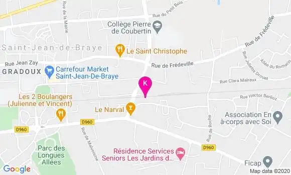 Localisation Marion Hamdi