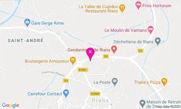 Localisation Celine Donnart