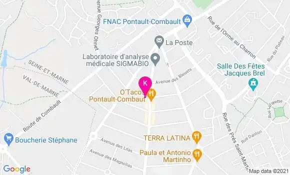 Localisation Florian Benezet