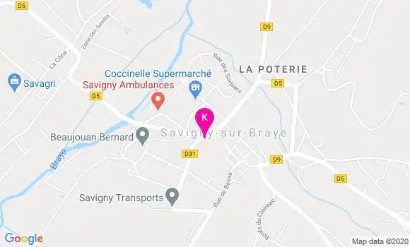 Localisation Patricia Lenoir Dolou