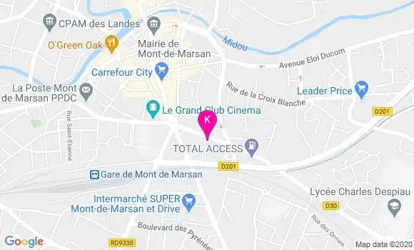 Localisation Guillaume Poupblanc