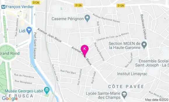 Localisation Sophie Gleises