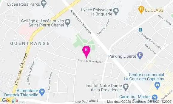 Localisation Claire Degrave