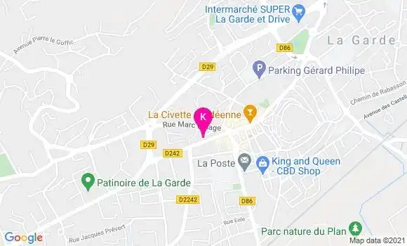 Localisation Camille Provence