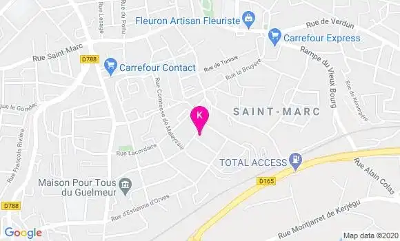 Localisation Amelie Sparfel