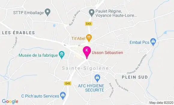 Localisation Alban Giraud