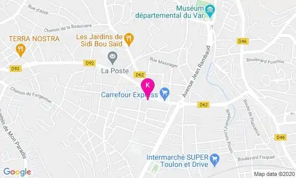 Localisation Philippe Bougues