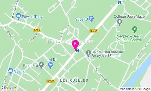 Localisation Alain Lauer