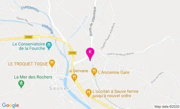 Localisation Yannick Sibon