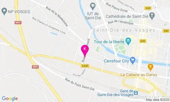 Localisation Bruno Parmentier