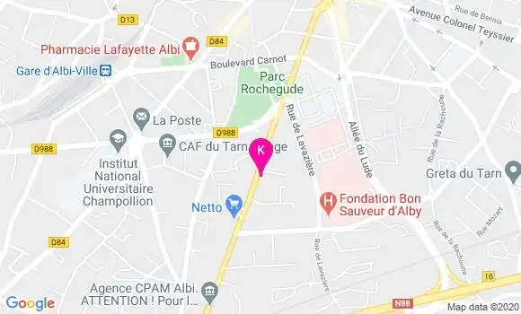 Localisation Jocelyn Pouchol