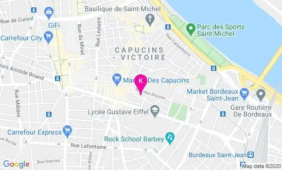 Localisation Bastien Audrix