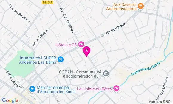 Localisation Benjamin Garnier