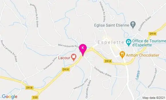 Localisation Xavier Espil