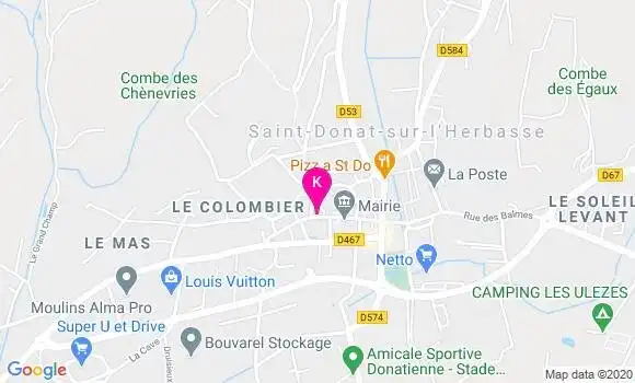 Localisation Bertrand Faupin