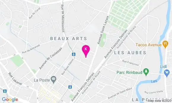 Localisation Claudine Rol