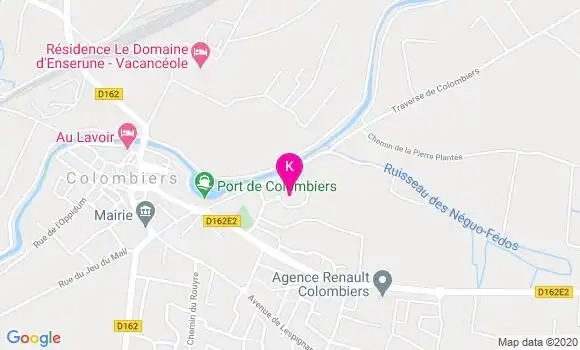 Localisation Samuel Mayot