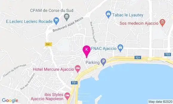 Localisation Francois Noel Regazzacci