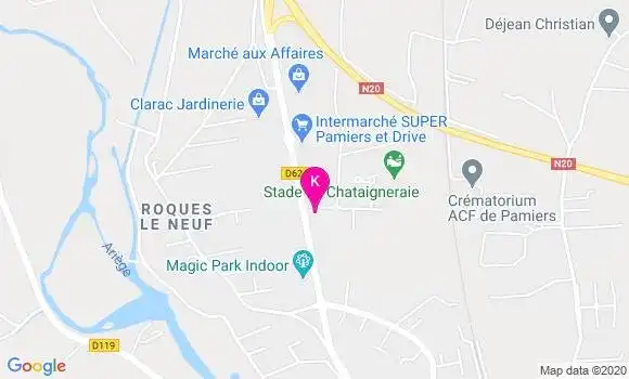 Localisation Virginie Eychenne