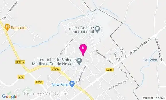 Localisation Armelle Provent