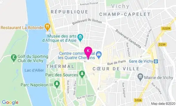 Localisation Eric Farina