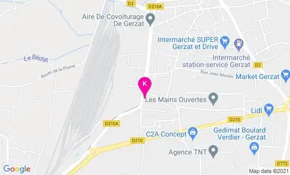 Localisation Francois Dupre