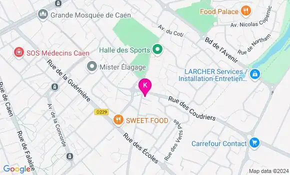 Localisation Elodie Lebailly