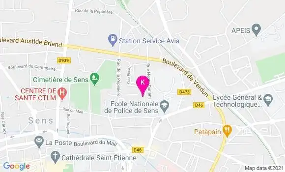 Localisation Ana Silva Esteves