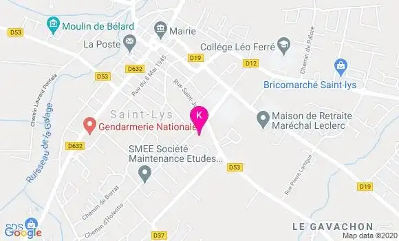 Localisation Jean Marc Vidal