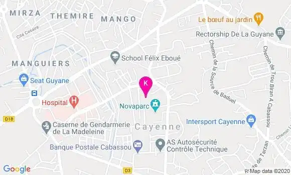 Localisation Berangere Perroquin