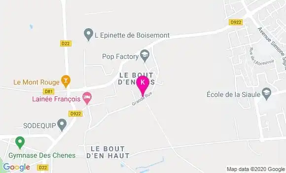 Localisation Audrey Marais
