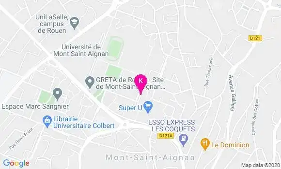 Localisation Claire Maurouard