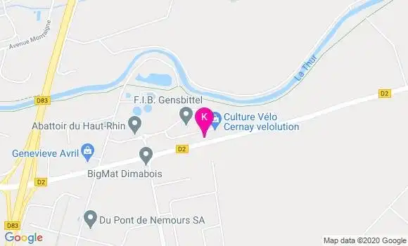 Localisation Benjamin Huentz