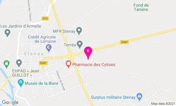 Localisation Cyr Wyart