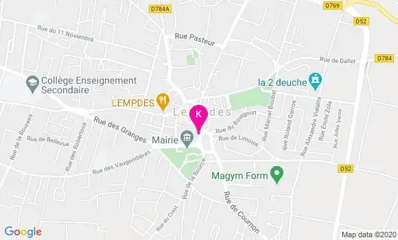 Localisation Jacquette Dutrevis