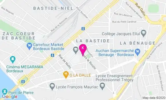 Localisation Mathieu Gaubert