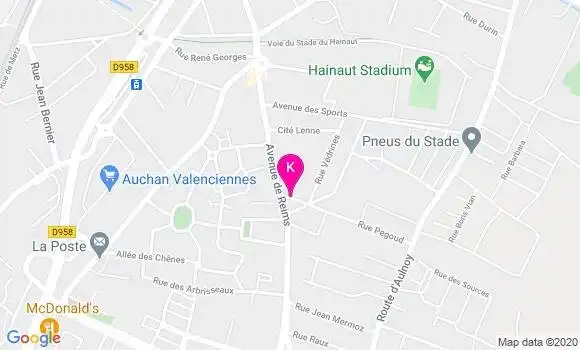 Localisation Xavier Raux