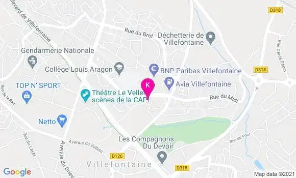 Localisation Philippe Brocard