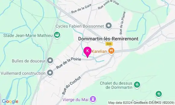 Localisation Lola Pernel