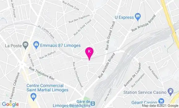 Localisation Amandine Zyati
