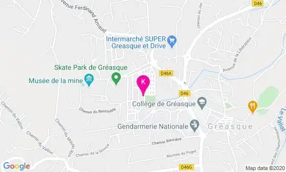 Localisation Laurence Zezymbrouck