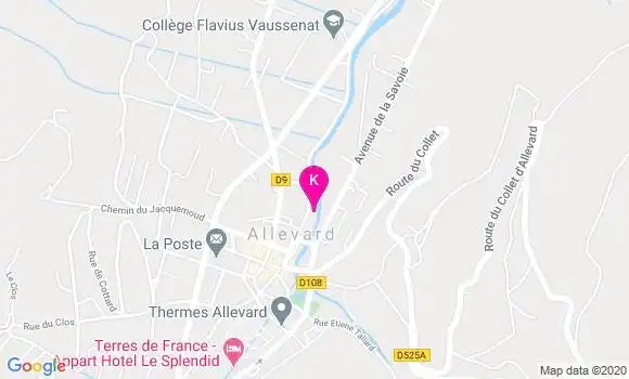 Localisation Isabelle Defrancq