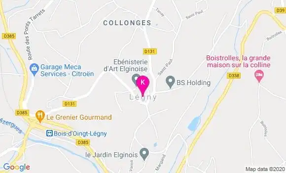 Localisation Lydie Besson