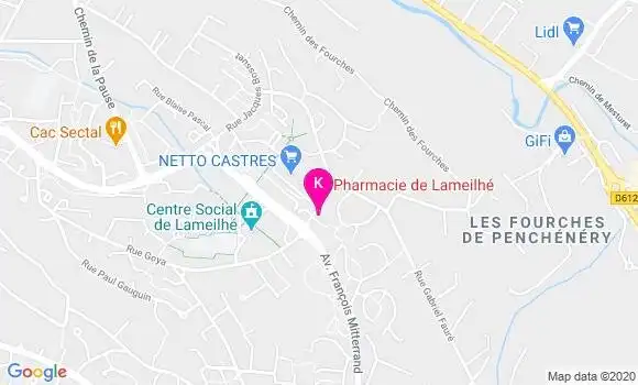 Localisation Elodie Bascoul