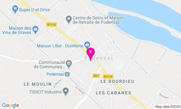 Localisation Baptiste Marques