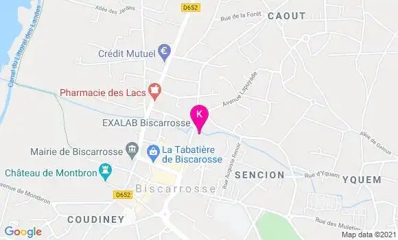 Localisation Anna Bernard